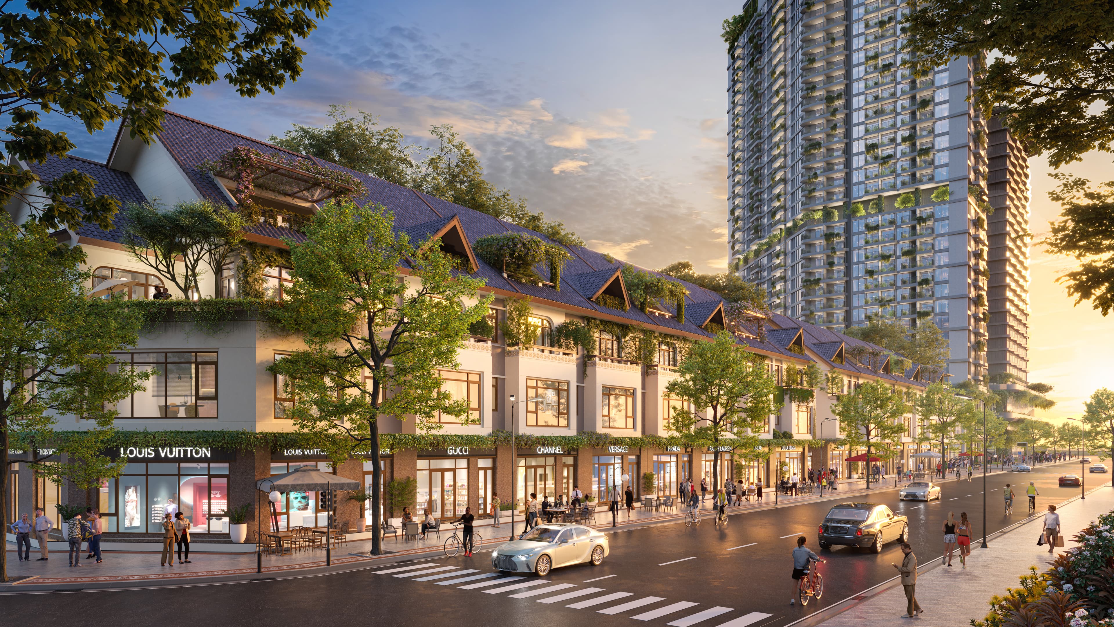 Shophouse EcoPalace góc nhìn 2