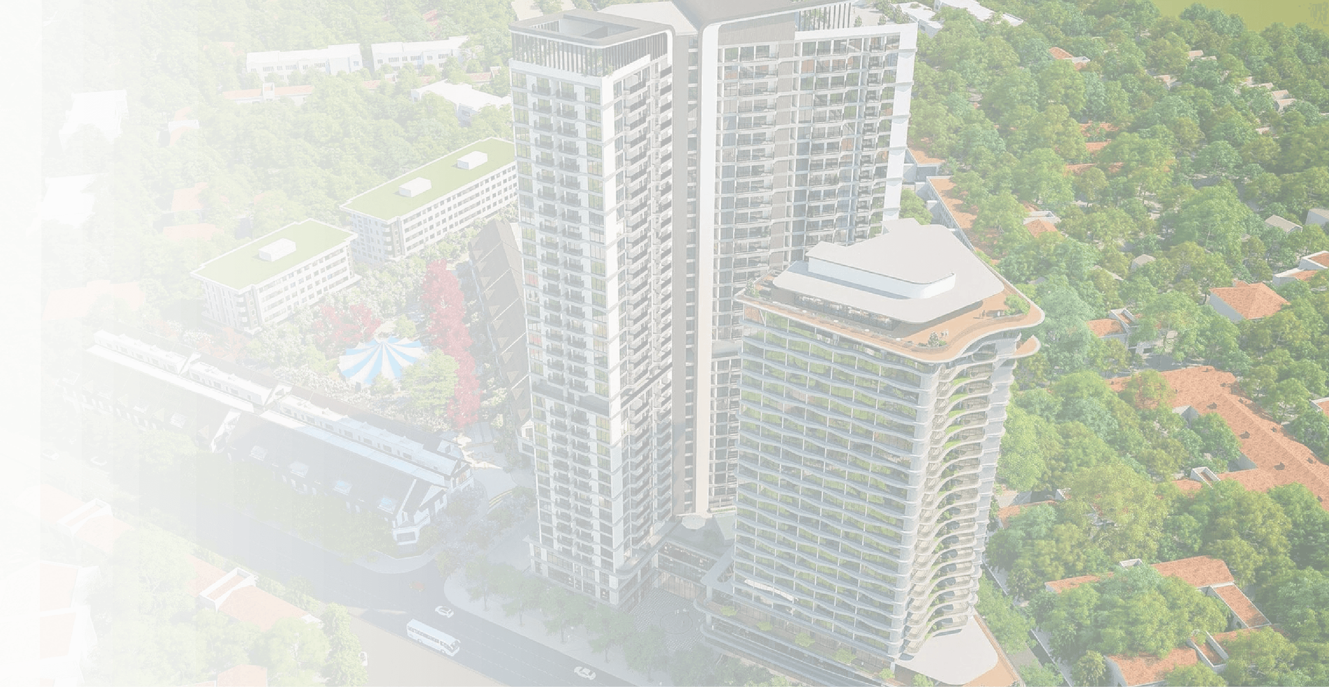 Toàn cảnh aerial EcoPalace Đắk Lắk