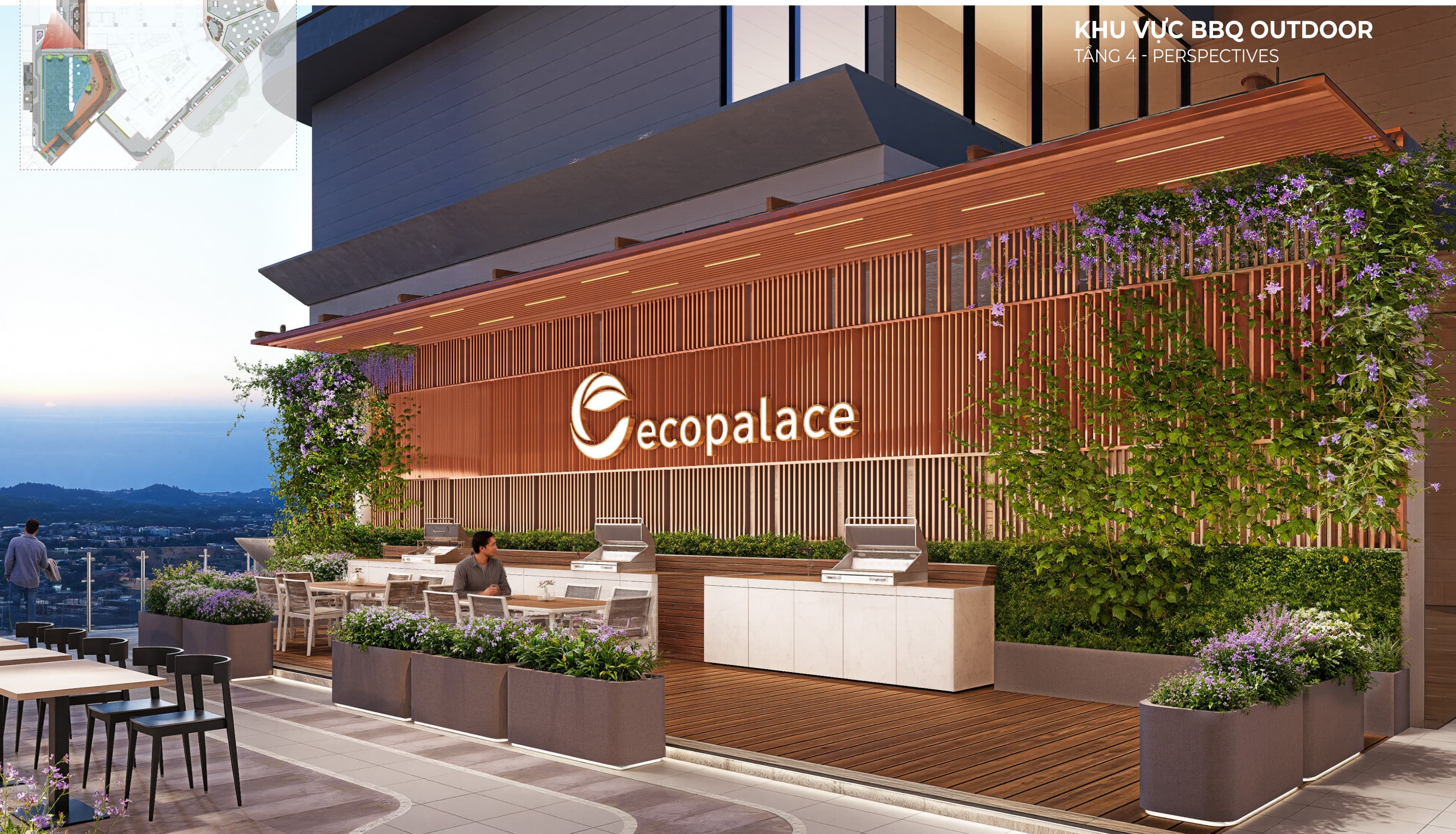 EcoPalace – Khu BBQ ngoài trời