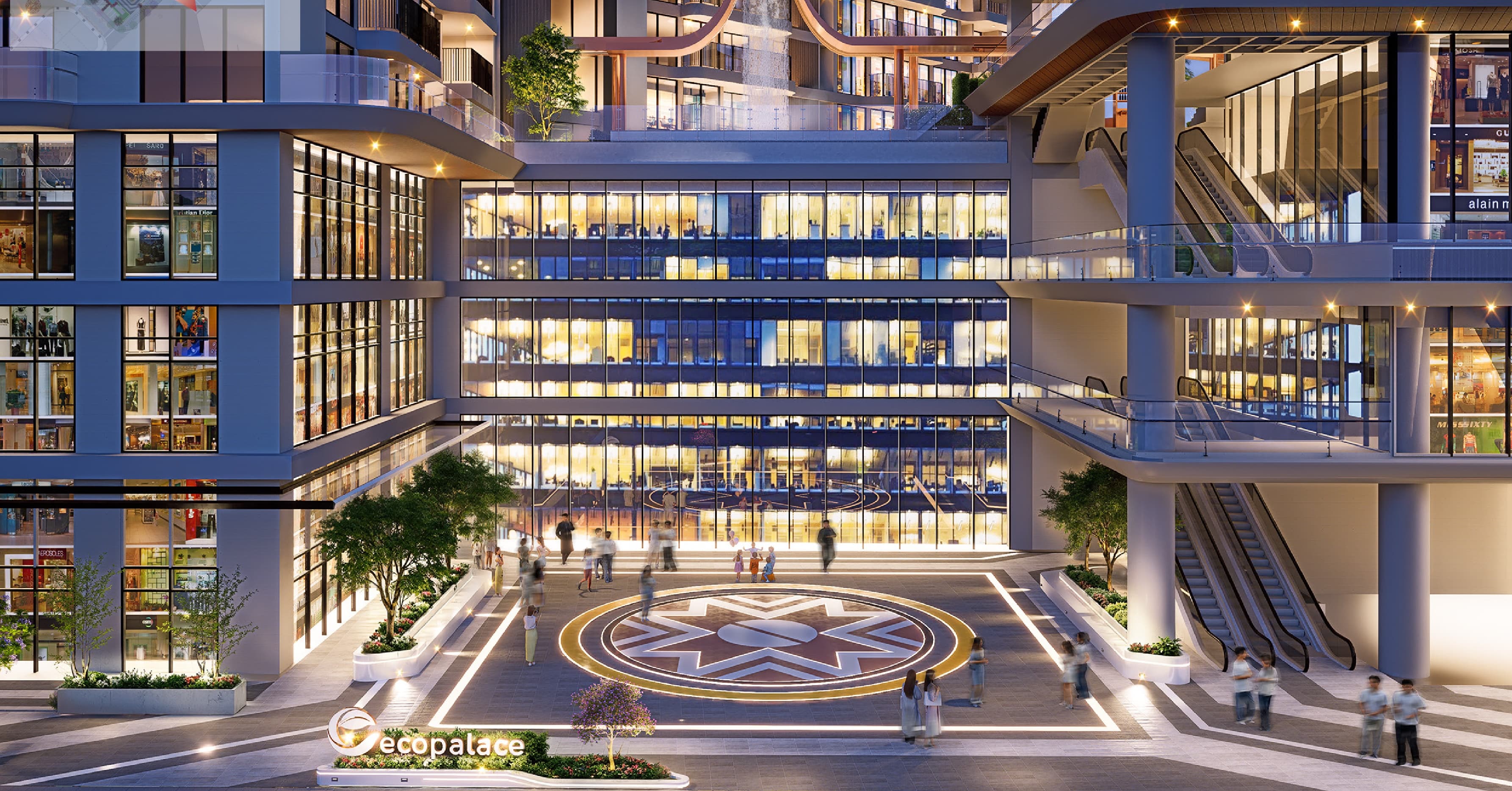 EcoPalace Đắk Lắk – Quảng trường Đại Ngàn khu phức hợp cao tầng