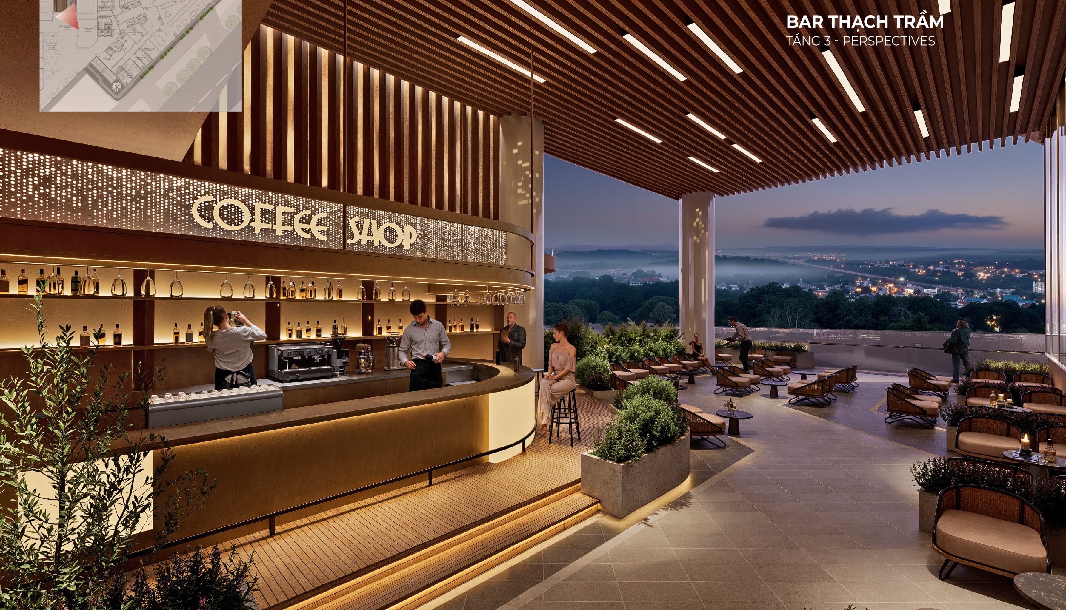 EcoPalace – Bar Thạch Trám tầng 3